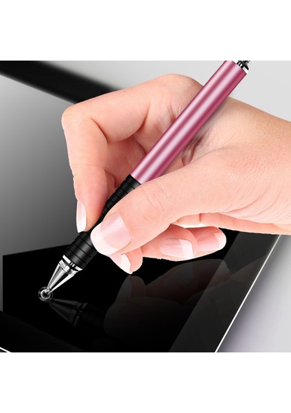 El Yazısı Kapasitif Kalem Çift Kontakt 2-In-1 Nokta Okuyucu Çizim Kalem Çizim Tablet Bilgisayar Kalem Stylus Kalem Pembe (Yurt Dışından) fırsatları