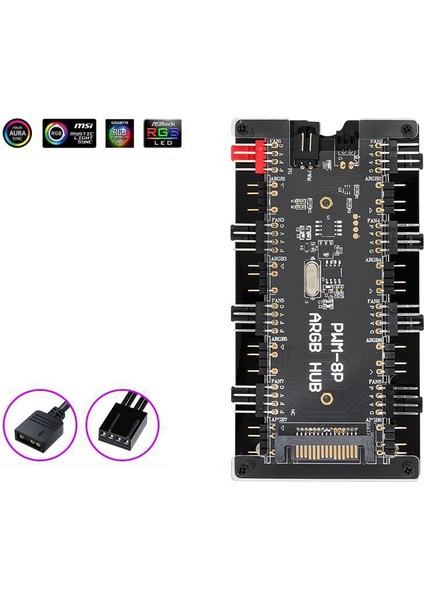 Anakart Kontrol Cihazı, Sıcaklık Kontrolü Hız/ışık Rengi 2'si 1 Arada Rgb Kontrol Cihazı, Şunlar Için Uygundur: (Yurt Dışından) modelleri
