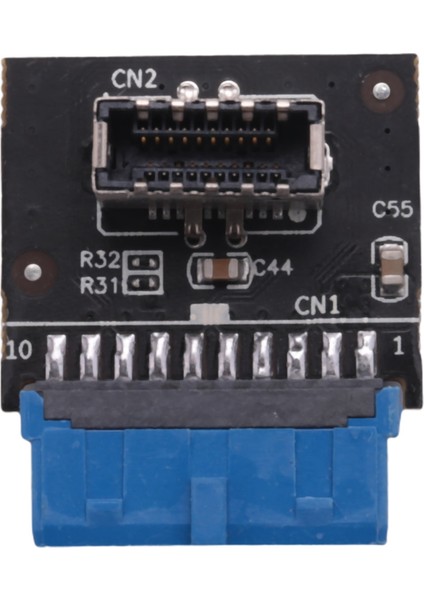 Bilgisayar Anakartı USB 3.0 Ön 19-Pin - 3.1 Tip-C Ön Panel Başlık E Tipi Adaptör 20 - 19-Pin Genişletme Kartı (Yurt Dışından) fiyatları