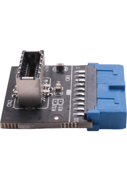 Bilgisayar Anakartı USB 3.0 Ön 19-Pin - 3.1 Tip-C Ön Panel Başlık E Tipi Adaptör 20 - 19-Pin Genişletme Kartı (Yurt Dışından) indirimleri