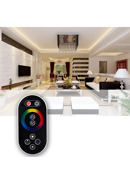 LED Denetleyici Rgbw Iletişim Uzaktan Kumanda LED Radyo Frekansı Işık Şeridi Pwm Yüksek Güçlü LED Lamba Denetleyicisi (Yurt Dışından)