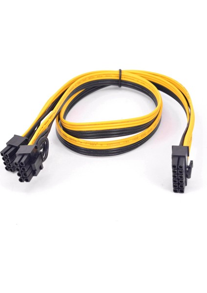 Video Kartı Kablosu Için 12-Pin'den Pcie'ye 6 + 2pin 8pn Güç Kablosu 60CM Kullanılan 12PIN Psu Çok Fonksiyonlu Güç Kablosu (Yurt Dışından) fırsatları
