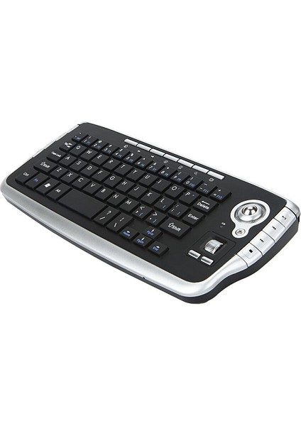 Trackball'lu Kablosuz Klavye, 2.4g Mini Klavye Multi-Medya Fonksiyonel Trackball Air Mouse, Akıllı Tv / Pc Için - Gümüş (Yurt Dışından) fiyatları