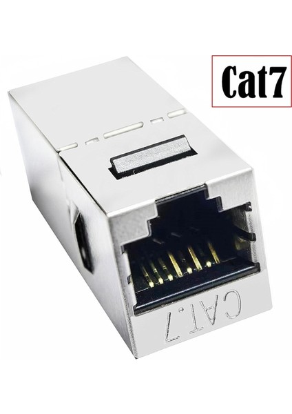 RJ45 Cat7 Korumalı Satır Içi Bağlayıcı Cat 7 Dişi - Mandallı Jack Cat7 Modüler Konnektör Için Dişi (Yurt Dışından)