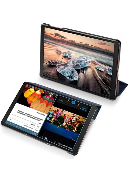 Tab A 10.1 Inç Tablet Pc Kılıfı/arka Kapak Kılıfı/düşmeye Dayanıklı Şok Emici Kumaş Pu Standlı Deri Kılıf (Yurt Dışından) indirimleri