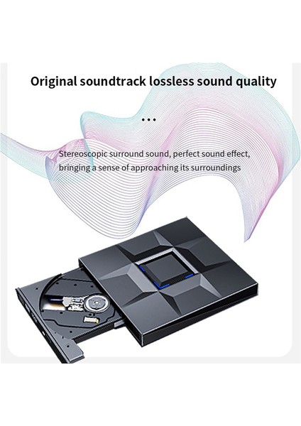 Harici CD ve DVD Oynatıcı Oyun Yazıcı DVD Harici USB 3.0 Tip C CD Yazıcı Okuyucu Pc Dizüstü Masaüstü Için (Yurt Dışından) modelleri