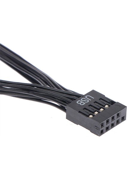 2 Adet Bilgisayar Anakartı USB Uzatma Kablosu 9 Pin 1 Dişi 2 Erkek Y Splitter Ses Hd Uzatma Kablosu Pc Için 10CM (Yurt Dışından) indirimleri