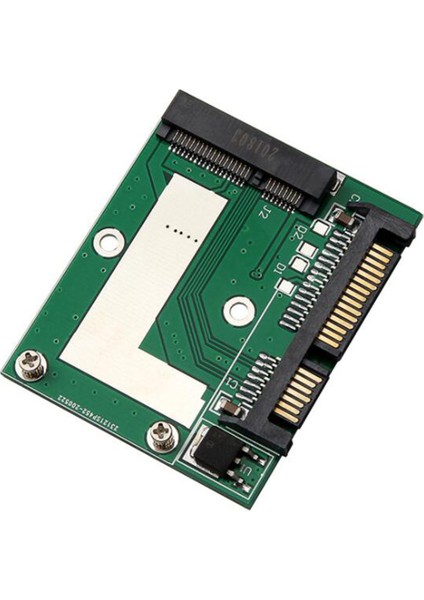 Msata SSD 2.5 Inç Sata 6.0gps Adaptör Dönüştürücü Kart Modülü Kurulu Mini Pcie SSD Adaptör Dönüştürücü Kartı, 2 Adet (Yurt Dışından) fırsatları