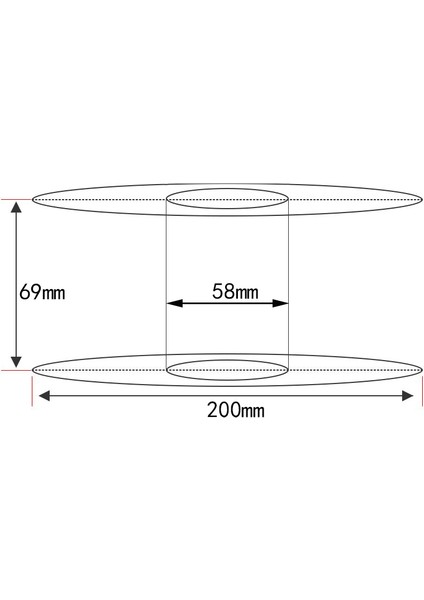 Abs Filament 3D Yazıcı Malzemesi Abs Filament 1.75MM Çap Baskı Malzemesi Temini 3D Yazıcılar 1kg（2.2lb）/ Makara（ahşap） (Yurt Dışından)