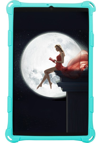 IPLAY20/IPLAY20 Pro Için Silikon Kılıf 10.1 Inç Tablet Kılıfı Askılı ve Kalemli Tablet Standı (Yeşil) (Yurt Dışından) modelleri