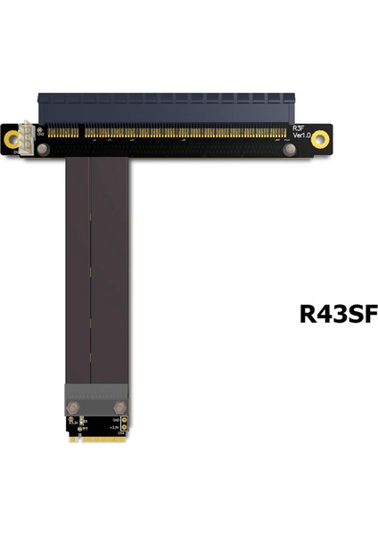 R43SF Uzatma Kablosu M.2 Ngff Nvme - Pcıe X16 Sata Güç Kablosu Desteği M.2 Pcıe X4 Btc Madenciliği Için Tam Hız Kanalı (Yurt Dışından)