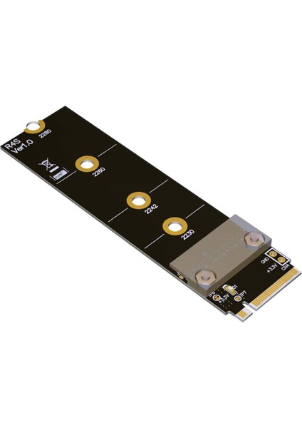 R43SF Uzatma Kablosu M.2 Ngff Nvme - Pcıe X16 Sata Güç Kablosu Desteği M.2 Pcıe X4 Btc Madenciliği Için Tam Hız Kanalı (Yurt Dışından)