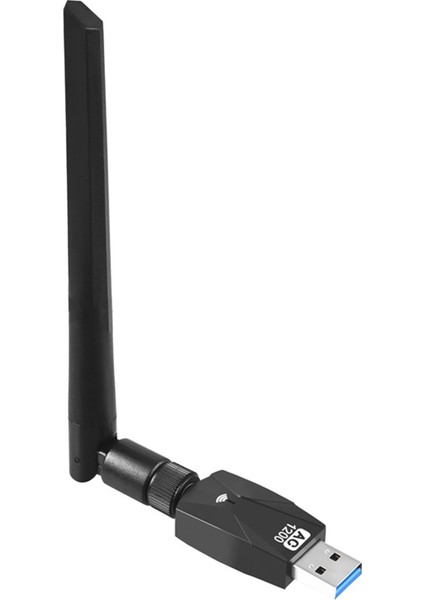 1200 Mbps Kablosuz Ağ Kartı 2.4g/5.8g Yeni Çift Frekanslı USB Gigabit Kablosuz Ağ Kartı Wifi Alıcı Verici (Yurt Dışından)