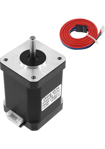 1 Adet 17HS6001S 4-Lead NEMA17 42-60MM 1.2A Step Motor 1m Kablo ile 3D Yazıcı Motoru 3D Yazıcı Cnc Parçası (Yurt Dışından)