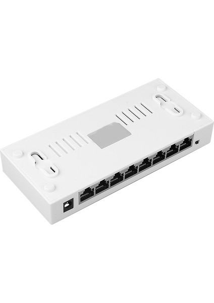 10/100/1000MBPS Tam Çift Yönlü 8 Bağlantı Noktalı Gigabit Anahtar Hub Lan Gigabit Ethernet Masaüstü Ağ Anahtarları (Ab Tak) (Yurt Dışından)