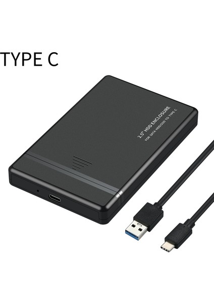 2.5 Inç Sata - USB 3.1 Sabit Disk Muhafazası, SSD Disk HDD Kutusu Için Uasp Hd Harici Sabit Disk Kutusu, Windows Için (Yurt Dışından)