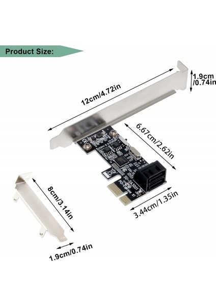 Pci-E Sata3.0 2 Bağlantı Noktalı Genişletme Kartı Mini Pcie Sata 3.0 Dönüştürücü Adaptör Arayüzü SSD Önyükleme Sistemi Yükseltici Denetleyicisi Pc Için (Yurt Dışından) indirimleri