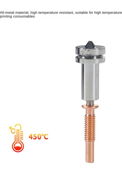 Hotend 3D Yazıcı Parçaları Için Yedek Altı Boğazlı Pirinç Nozul Entegre, Hızlı Sökme (Yurt Dışından) fırsatları
