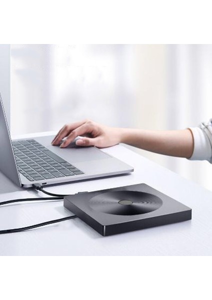 Harici CD DVD Sürücüsü, C Tipi USB 3.0 Taşınabilir Harici CD DVD Sürücüsü Yazıcı /windows Optik Sürücü CD Dvd-Rw Yazıcı Yeniden Yazma ile Uyumlu (Yurt Dışından) fırsatları