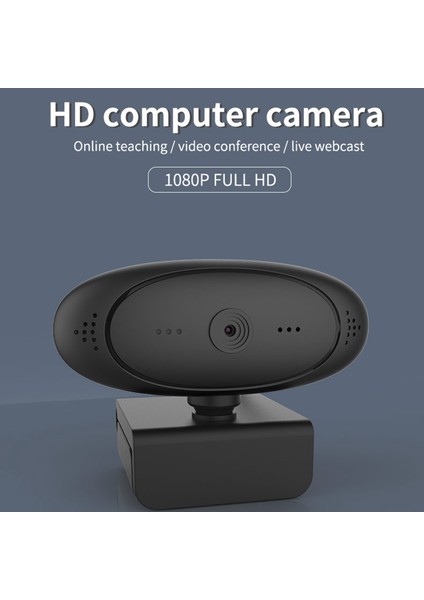 Konferans, Çevrimiçi Sınıf, Canlı Yayın Için Mikrofonlu Web Kamerası 1080P Hd Bilgisayar Kamerası (Yurt Dışından) modelleri