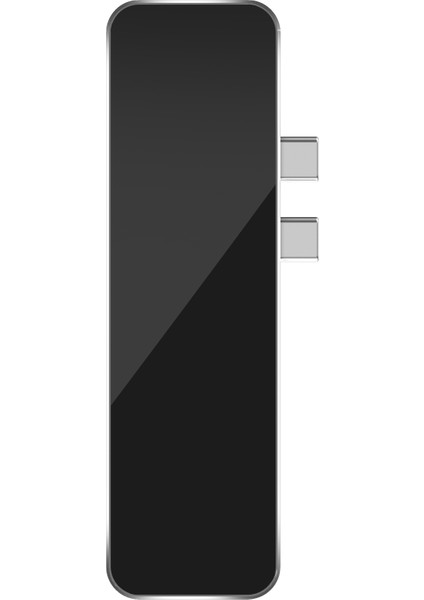 USB C Hub Tip C 3 Dock 7'si 1 Arada Usb-C Adaptörü, USB 3.0 Bağlantı Noktalı Tf Yuvası Kitap Pro Için Mikro Sd Kart (Yurt Dışından)