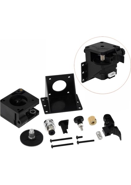 Ekstruder Tam Kitleri Ekstruder 1.75MM + NEMA17 Step Motor + 3D Yazıcı Parçaları Için V6 Bowden Ekstruder 2 # (Yurt Dışından)