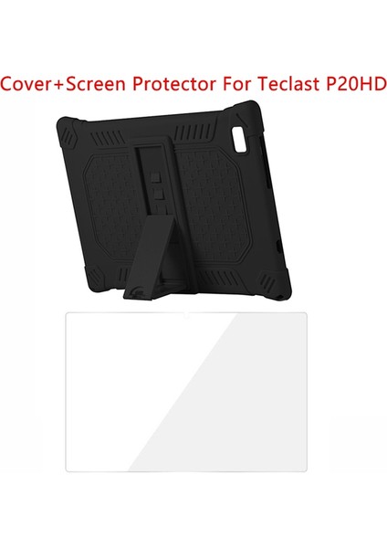 P20HD 10.1 Inç Tablet Pc Stand Koruması Silikon Kılıf Için Kılıf Kapak + Ekran Koruyucu (Yurt Dışından) modelleri