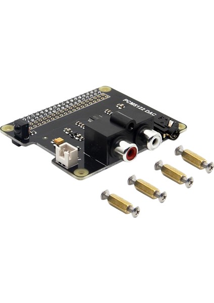 Çip PCM5122 Ti Hifi Dac Ses Ses Kartı Modülü 3 Model B + Sıfır W Ir Alıcı 3.5mm Rca Bağlantı Noktası ile (Yurt Dışından)