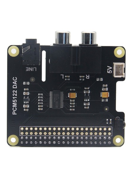 Çip PCM5122 Ti Hifi Dac Ses Ses Kartı Modülü 3 Model B + Sıfır W Ir Alıcı 3.5mm Rca Bağlantı Noktası ile (Yurt Dışından) fırsatları