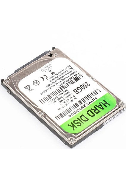Sata Adaptör Kablosu ile 250G HDD 2.5 Inç Dizüstü Bilgisayar Sabit Disk Sürücüsü Sata 3.0 5400-7200RPM Dizüstü Dizüstü Bilgisayar Için Sabit Disk (Yurt Dışından)