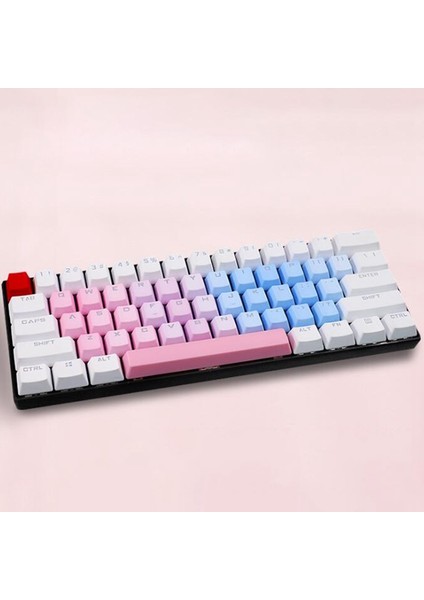 Çift Atış Arkadan Aydınlatmalı Keycaps Rgb Pbt 35 Tuşlar 1.44MM Kiraz Mekanik Klavye Gökkuşağı Renkleri (Yurt Dışından)