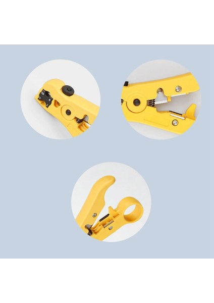 Ez Cat7 RJ45 Crimper Kiti Ağ Araçları Pense Cat6 RJ45 Konnektörü ve RJ12 Cat5 Cat6 8 P Kablo Crimper Için RJ45 Kapağı (Yurt Dışından)