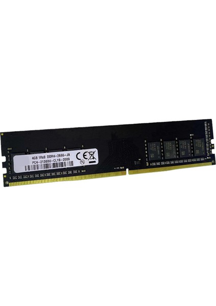 Ddr4 4 GB Bellek Ram 2666 Mhz PC4-21300 1.2 V 284PIN Dımm Amd Masaüstü Memoria Için Çift Kanal Desteği (Yurt Dışından)