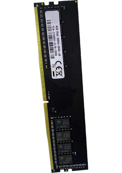 Ddr4 4 GB Bellek Ram 2666 Mhz PC4-21300 1.2 V 284PIN Dımm Amd Masaüstü Memoria Için Çift Kanal Desteği (Yurt Dışından)