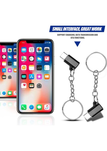 Hızlı Şarj USB C Otg Kablosu Için USB Tip C Otg Adaptörü Mikro Usb'den USB C Kablosuna Dönüştürücüler (Yurt Dışından)