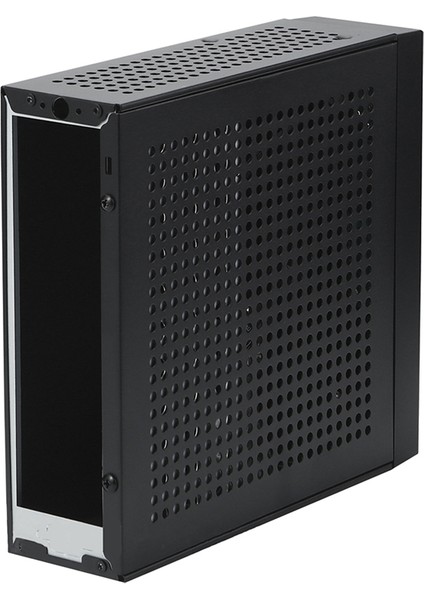 M09 Htpc Mini Itx Bilgisayar Kasası Dc Güç Kaynağı Endüstriyel Kontrol Şasi Masaüstü Bilgisayar Kasası Desteği Duvar Asılı (Yurt Dışından)