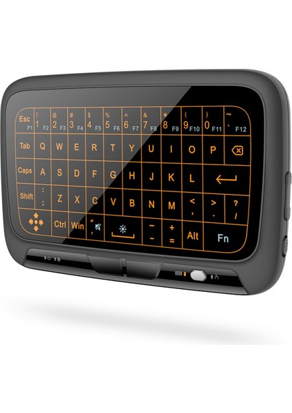 Kablosuz Hava Fare Mini Klavye 2.4 Ghz Tam Ekran Basın Uzaktan Kumanda Android Tv Kutusu Projektör Htpc Pc Dizüstü Bilgisayar Arkadan Aydınlatmalı (Yurt Dışından)