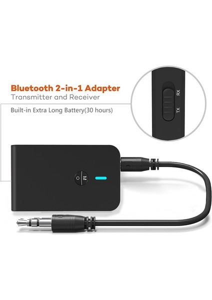 Stereo Düşük Enerji Tüketimi Almak Için USB Bluetooth 5.0 Ses Alıcı Verici (Yurt Dışından) indirimleri