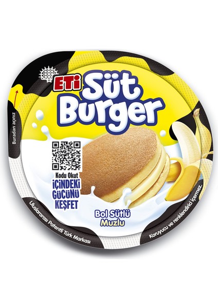 Süt Burger Muzlu 35 G