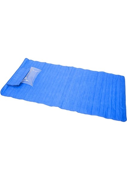 Dikdörtgen Ser-Yat Plaj Hasırı Katlanabilir Askılı Kılıf Şişme Yastık Hediye 150X75 Elyaflı Kamp P fırsatları