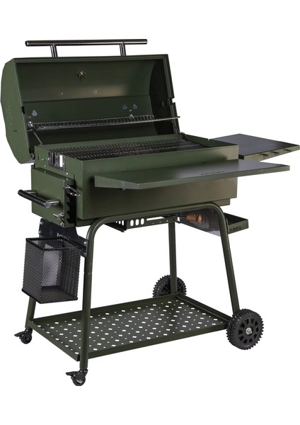 Barbekü Elite 740 mm Kömürlü Mangal (Yeşil) fiyatları