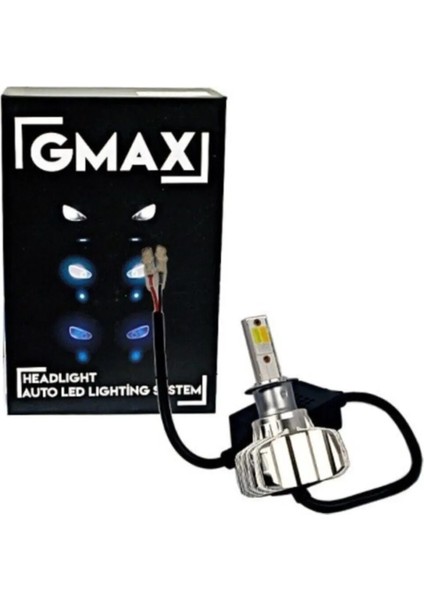 G Max 3 Renk Çakarlı H7 LED Xenon S400