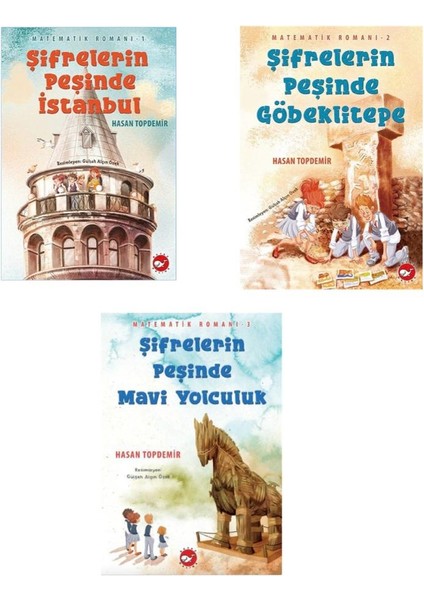 Şifrelerin Peşinde İstanbul - Göbeklitepe - Mavi Yolculuk 3 Kitap - Hasan Topdemir