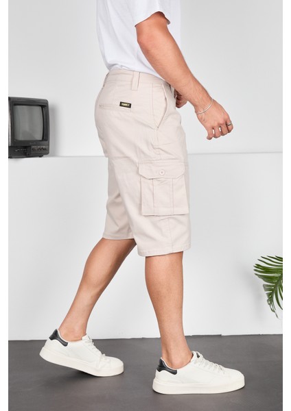 Erkek Kargo Cepli Gabardin Şort fiyatları