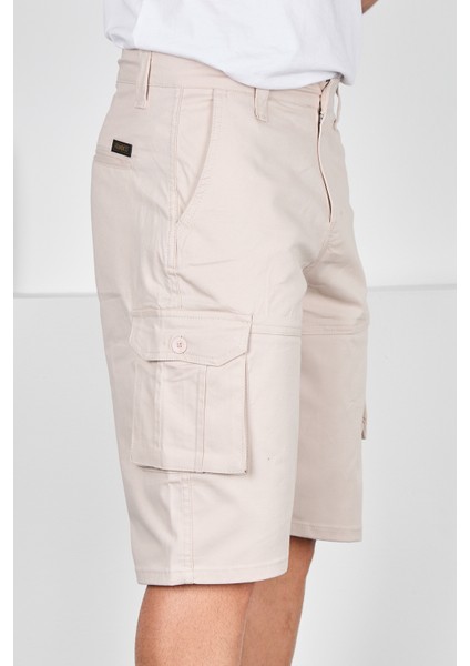 Erkek Kargo Cepli Gabardin Şort modelleri