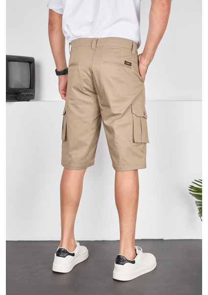 Erkek Kargo Cepli Gabardin Şort indirimleri