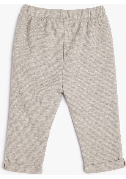 Basic Jogger Eşofman Altı Beli Lastikli