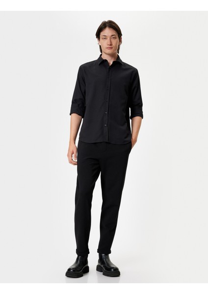 Oxford Gömlek Uzun Kollu Pamuk Karışımlı fiyatları