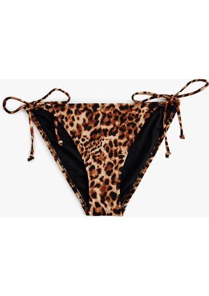 Ipli Leopar Bikini Astarlı