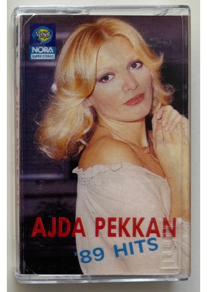 Ajda Pekkan 89 Hits Kaset (Orjnal Dönem Kağıt Baskı Kaset)